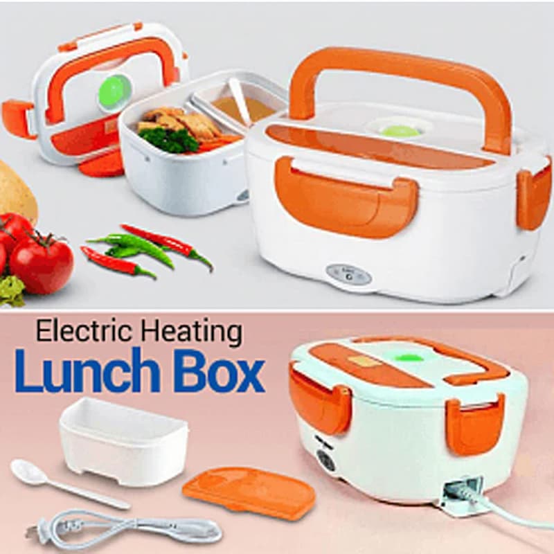 NEW Electric Lunch Box Portable Electric Heating Food Container for Office Lunch Box